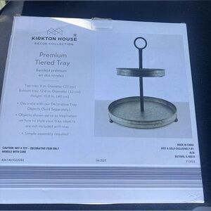 Kirkton House Tiered Tray -New In Box - Tray Only